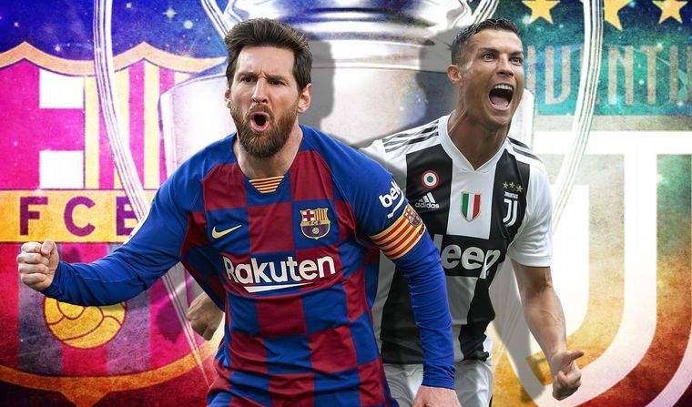 Barcelona y Juventus vuelven a enfrentar a Messi con Ronaldo