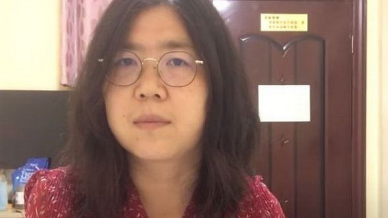 El régimen chino condenó a cuatro años de prisión a la periodista que cubrió la epidemia en Wuhan