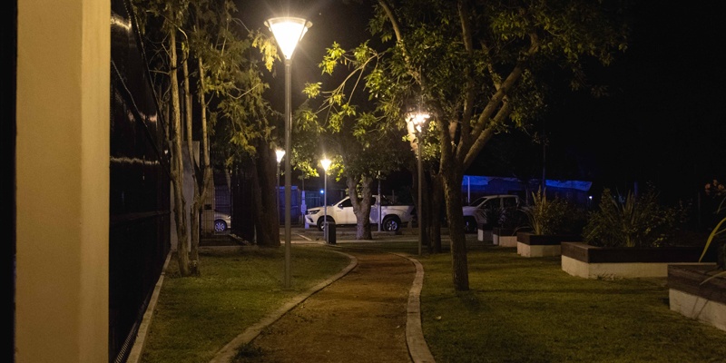 Inauguraron dos importantes plazas