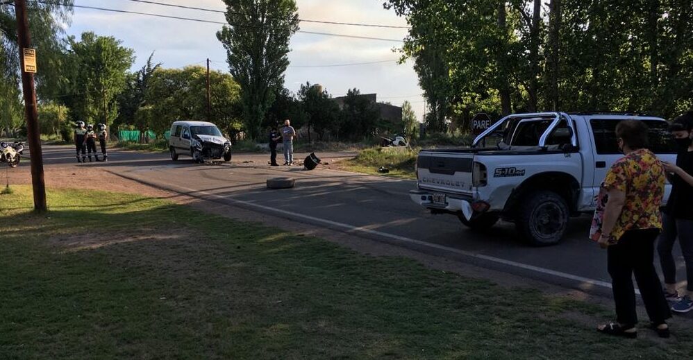 Nuevo accidente en una transitada esquina del departamento
