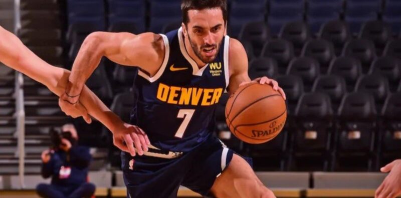 El “pase de bowling” y el triple que remató el partido: las perlas de Campazzo ante los Hornets