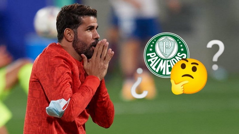 Atento, River: Diego Costa rescindió en Atlético de Madrid y podría reforzar a Palmeiras
