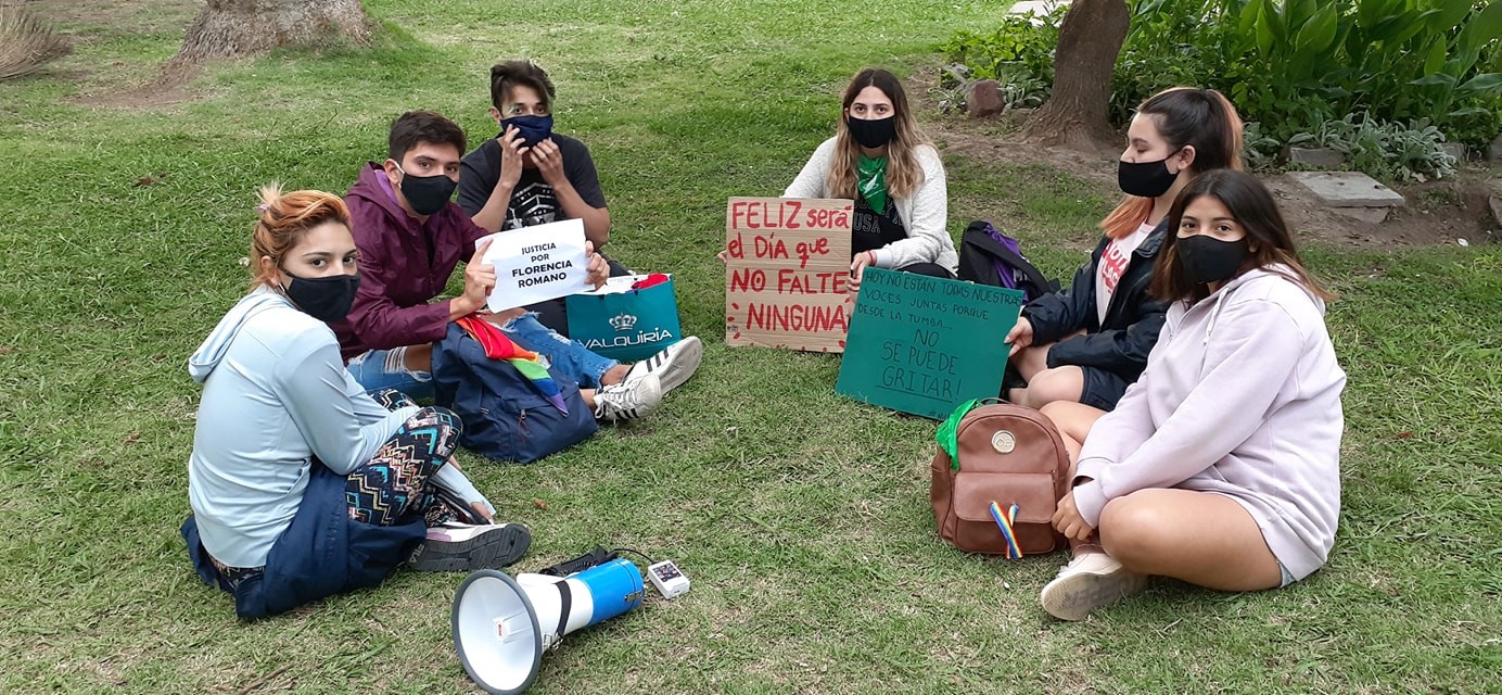 General Alvear también se manifestó por el femicidio de Florencia Romano