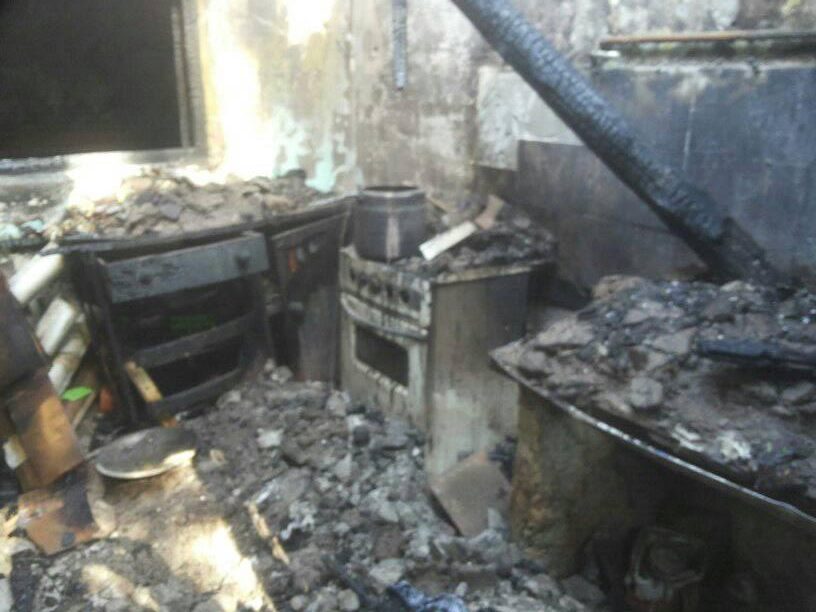 Pérdidas totales en una vivienda tras un incendio