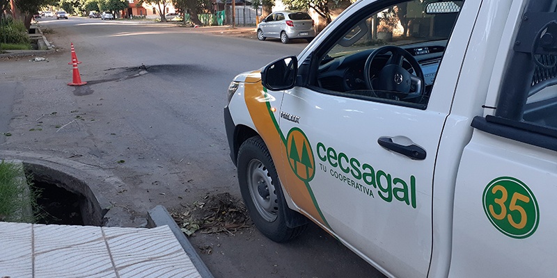 Rápida respuesta de Cecsagal para la reparación de un cable cortado