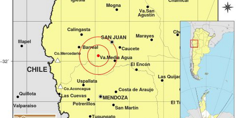 Fuerte temblor se sintió en todo Mendoza