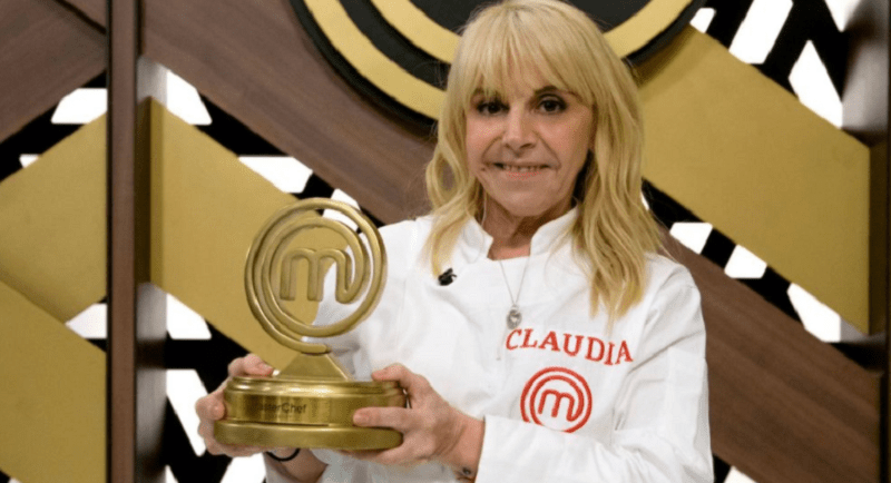 Claudia Villafañe ganó “MasterChef Celebrity”