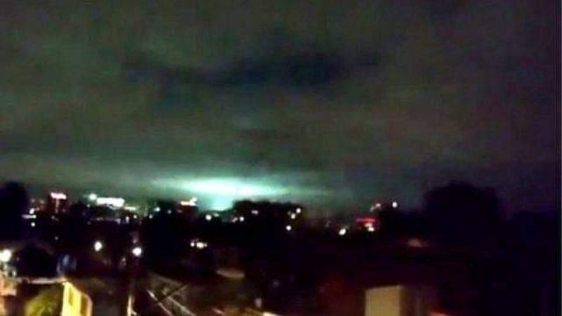 Extrañas luces aparecieron en el cielo sanjuanino durante el terremoto