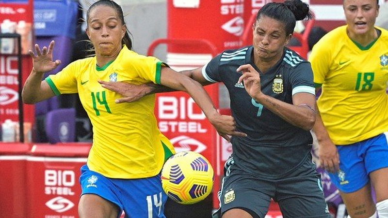 La Selección Argentina cayó 4-1 ante Brasil en Orlando, pero dejó buenas sensaciones