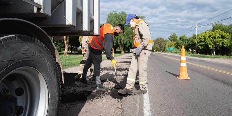 Comenzó el mantenimiento de la Ruta 188 tramo Alvear-Canalejas