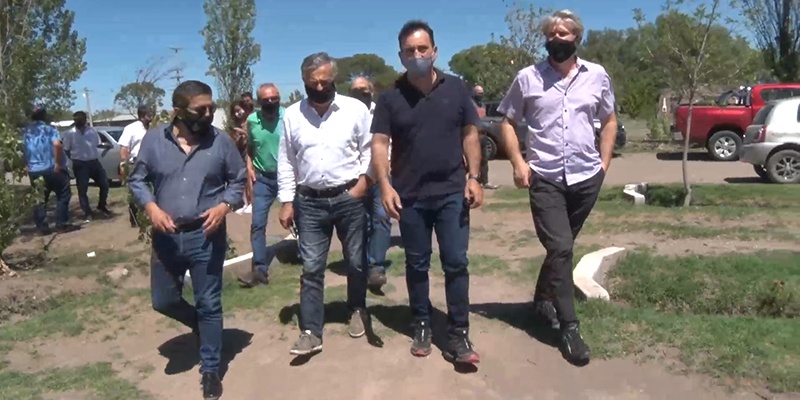 La cúpula del radicalismo provincial y nacional se reunió en General Alvear