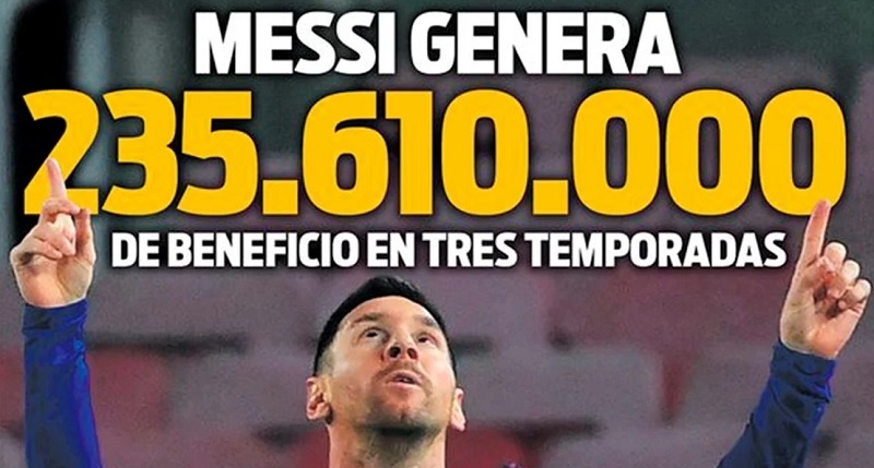 El fuerte contraataque de Sport por Messi