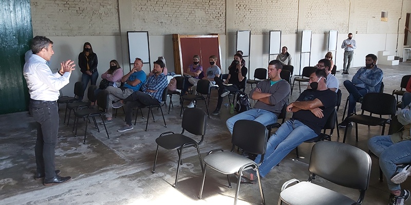 Buena convocatoria al taller de billeteras virtuales