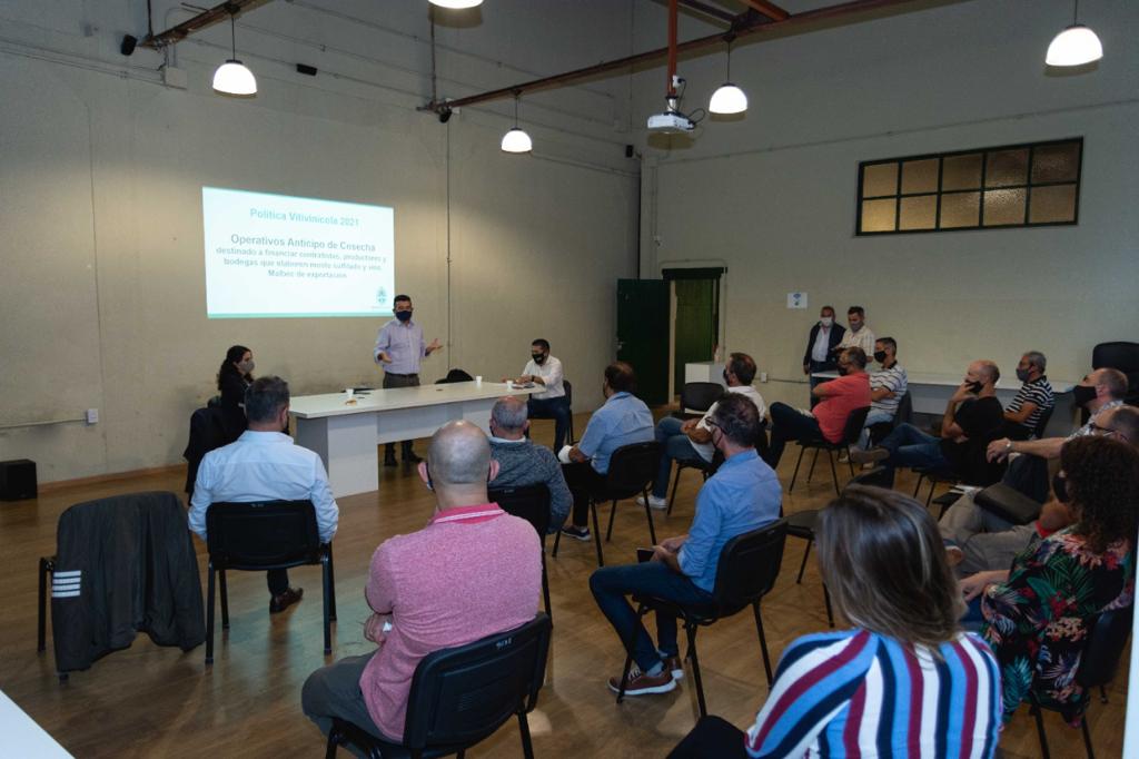 Se presentó el Banco de Vinos y la Operatoria Vitivinícola 2021
