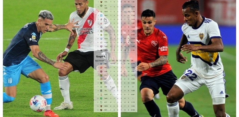 Clásicos empates para River y Boca que están fuera de clasificación
