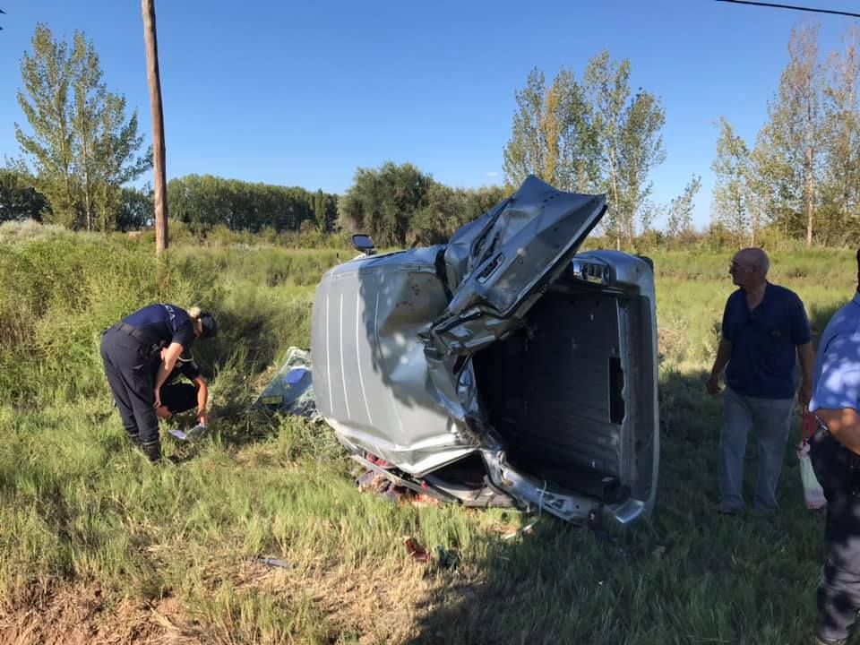 Accidente sin lesionados graves en Ruta 143