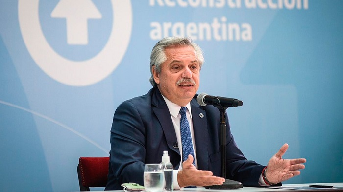 Alberto Fernández respaldó la postura de Cristina Kirchner y aseguró que no hay posibilidad de pagarle al FMI