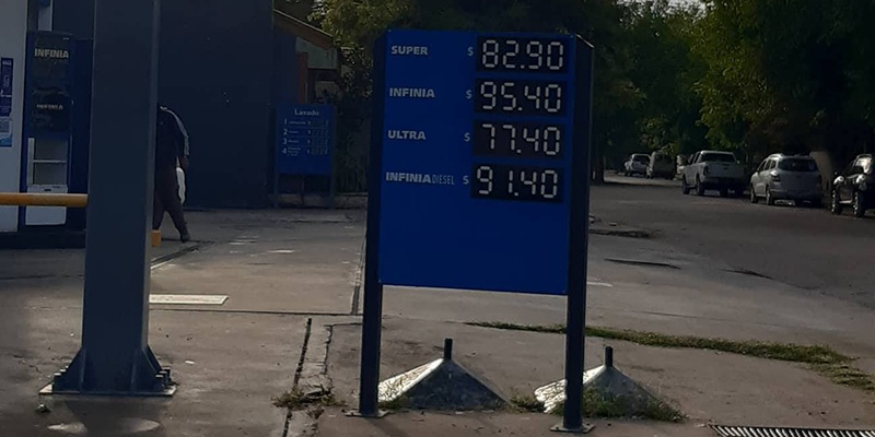 Así aumentó la nafta en Alvear