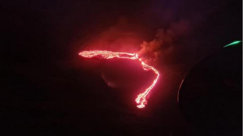 Entró en erupción un volcán cerca de la capital de Islandia