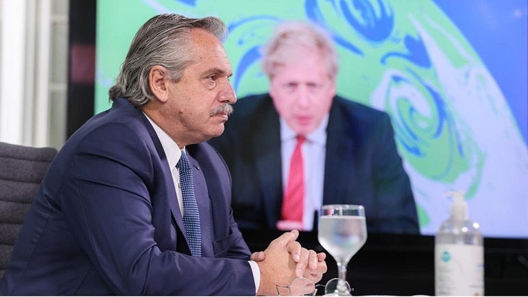 Alberto Fernández insistió con un “canje de deuda por acción climática”