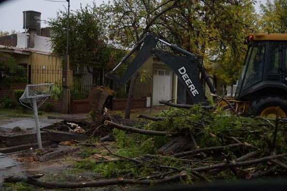 Pese al récord histórico precipitado, el sistema de drenaje resistió.