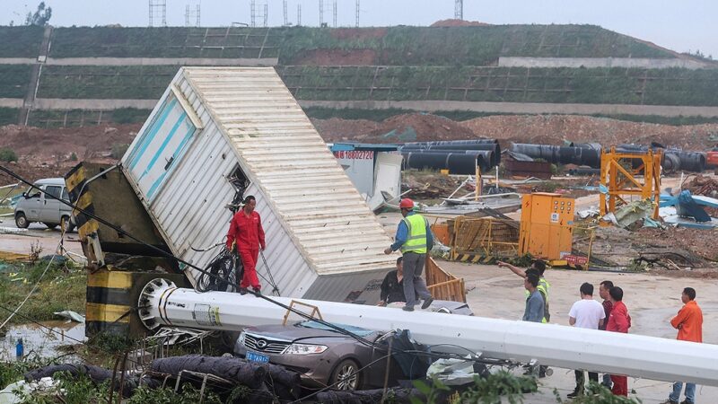 Dos violentos tornados dejan al menos 12 muertos en China