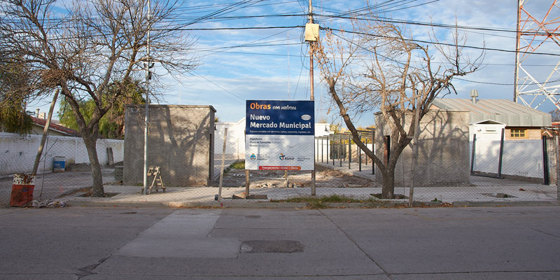 El Mercado Municipal avanza igual que otras obras en el departamento