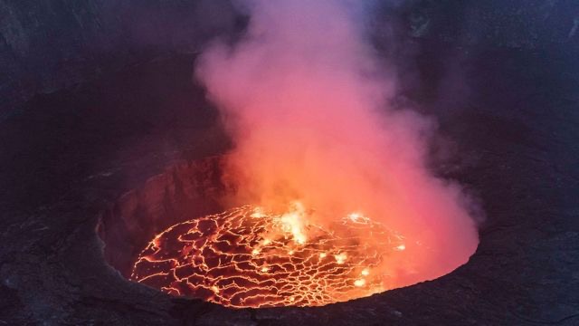 Nyiragongo: las impactantes imágenes de la repentina erupción del volcán en la República Democrática del Congo