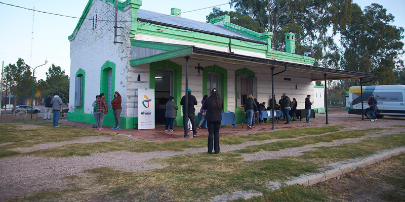 Continúa el Operativo de Salud en barrios y distritos, este miércoles estuvo presente en San Pedro del Atuel