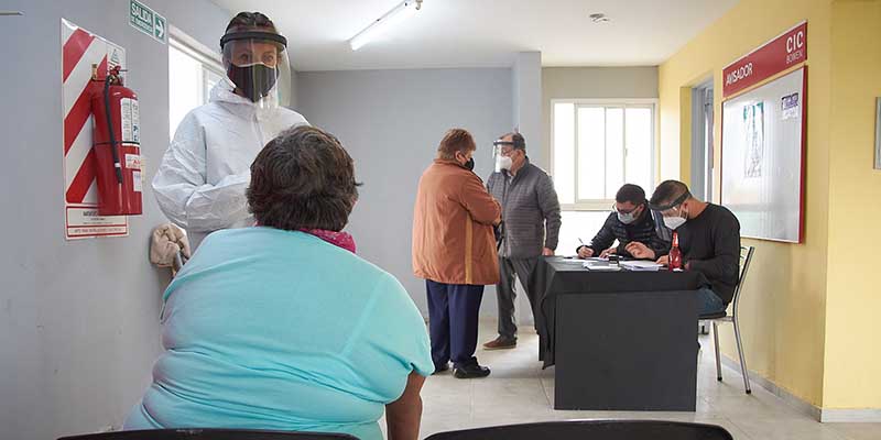 El Operativo de Salud trabajó en Bowen. Hoy se presenta en San Pedro del Atuel
