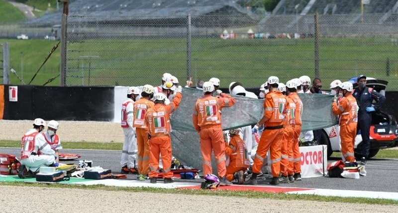 Murió Jason Dupasquier tras su grave accidente en Moto3