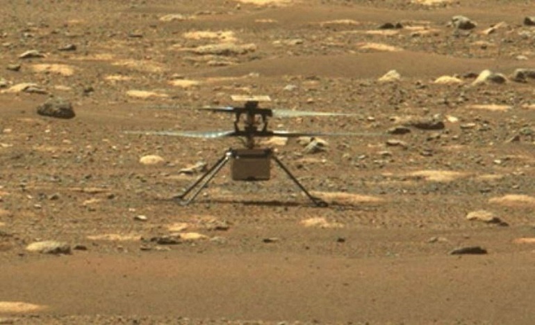 Ingenuity, el helicóptero de la NASA, sufrió una falla durante su sexto vuelo en Marte