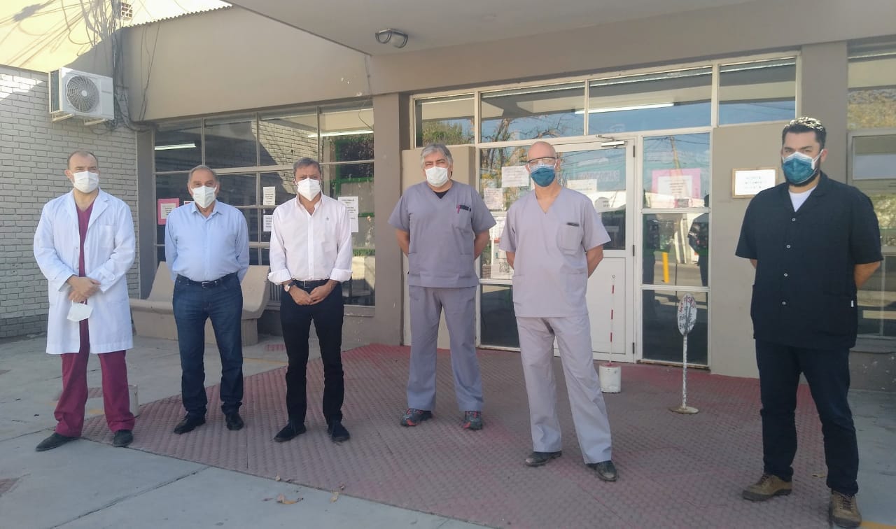 El Subsecretario de Salud de la Provincia visitó el hospital Enfermeros Argentinos