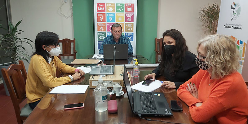 En Alvear se realizaron actividades virtuales a 6 años de #NiUnaMenos