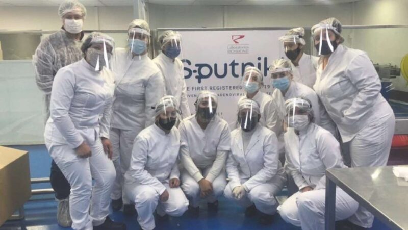 El laboratorio Richmond anunció que ya produjo casi 450 mil dosis de la vacuna Sputnik V en Argentina