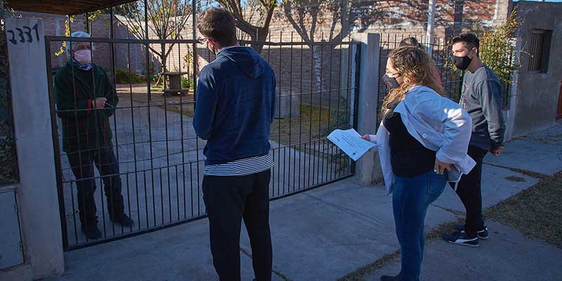 Continúa el operativo Puerta a Puerta