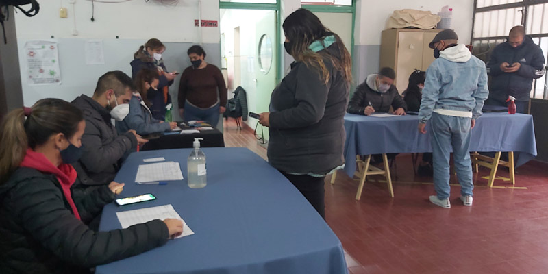 La Secretaría de Desarrollo realiza distintas tareas en pandemia