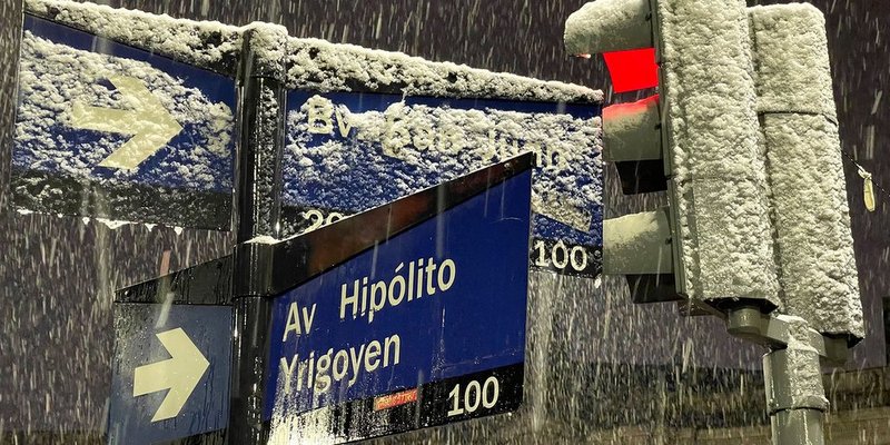 Volvió a nevar en Córdoba capital tras 14 años: las mejores