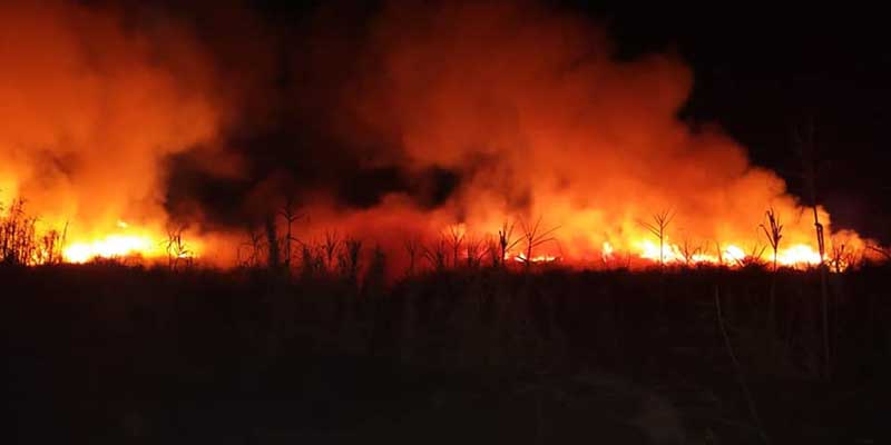 Numerosas tareas del personal de Bomberos Voluntarios de Bowen