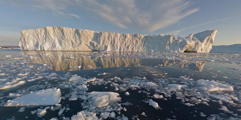 El hielo flotante de Groenlandia perdió un tercio de su volumen en las últimas décadas