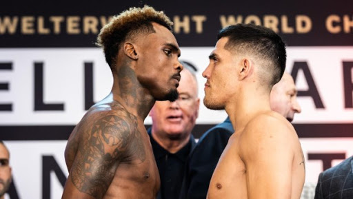 Clima de tensión en el pesaje de Brian Castaño y Jermell Charlo: gritos, empujones y cantitos
