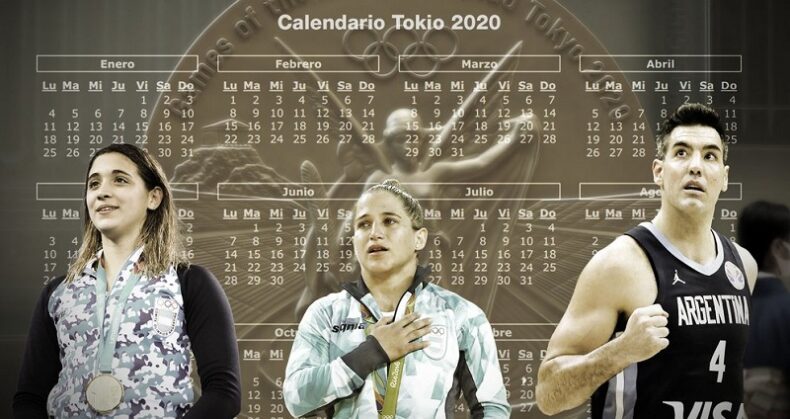 Juegos Olímpicos: la agenda completa con día y horario de la participación de los argentinos en Tokio 2020