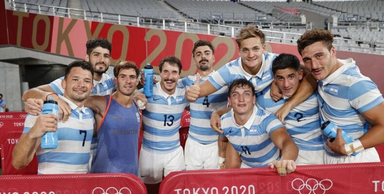 Hazaña en Tokio 2020 de Los Pumas 7′s: un triunfo con seis jugadores ante Sudáfrica