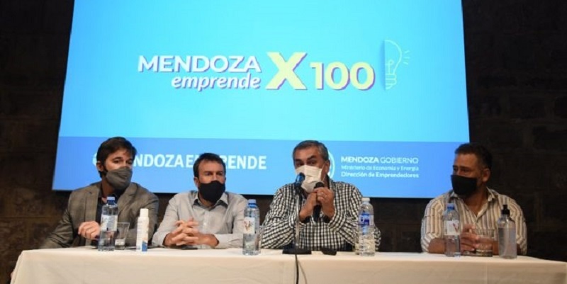 Mendoza Emprende x 100 financiará 106 proyectos tecnológicos en 11 departamentos