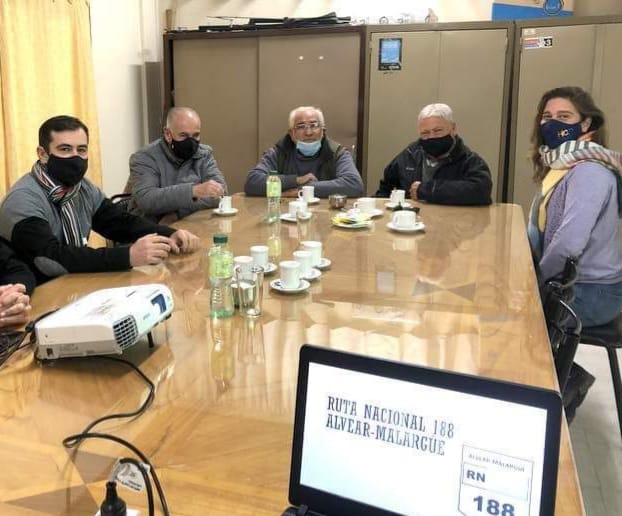 Proponen una nueva traza para la ruta 188 y que sea incluida en el presupuesto nacional