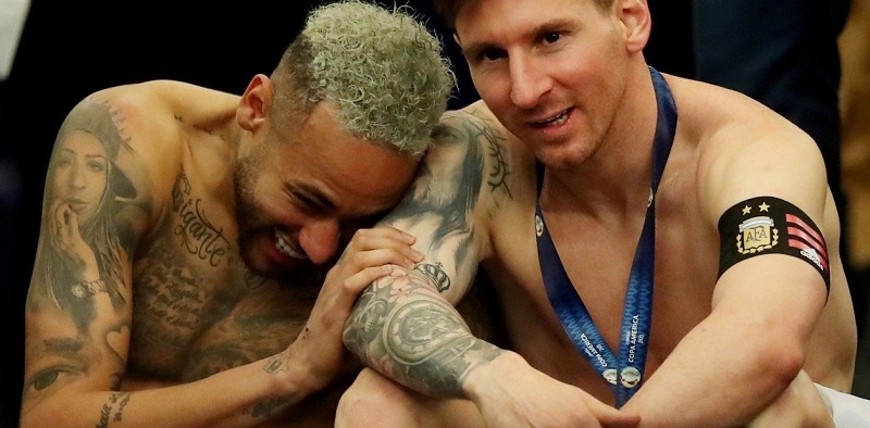La amistad por sobre todas las cosas: conmovedora charla entre Lionel Messi, Neymar y Paredes después de la final