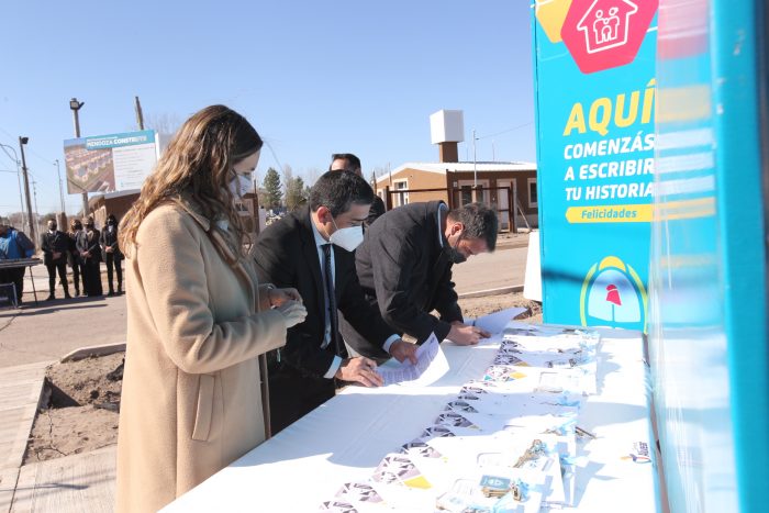 Los municipios del Sur adhirieron al programa Mejoro Mi Casa