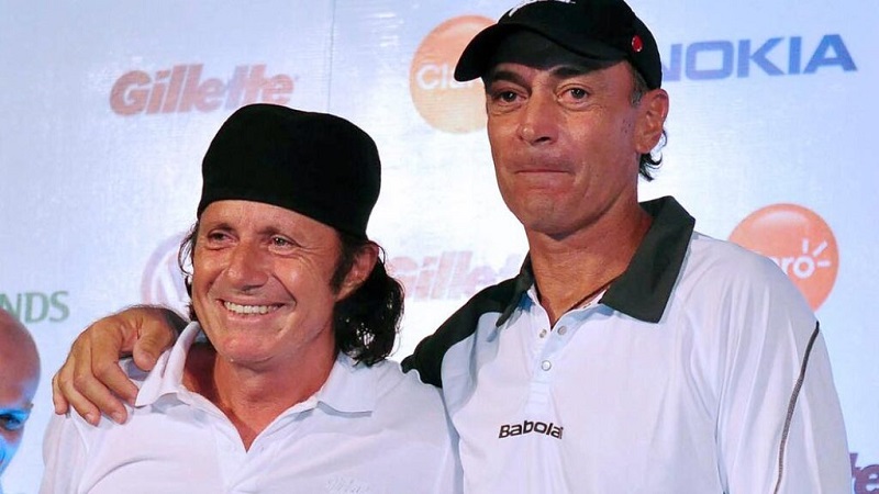 José Luis Clerc rompió en llanto en vivo al hablar del estado de salud de Guillermo Vilas