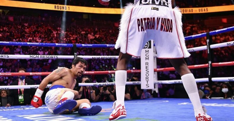 Yordenis Ugás le arrebató el título a Manny Pacquiao y dejó un mensaje político para los cubanos