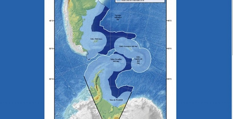El Gobierno acusó a Chile de pretender “apropiarse de una parte de la plataforma continental argentina”